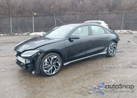 2023 Hyundai Ioniq 6 Limited from USA, damaged, VIN KMHM54AC2PA026926